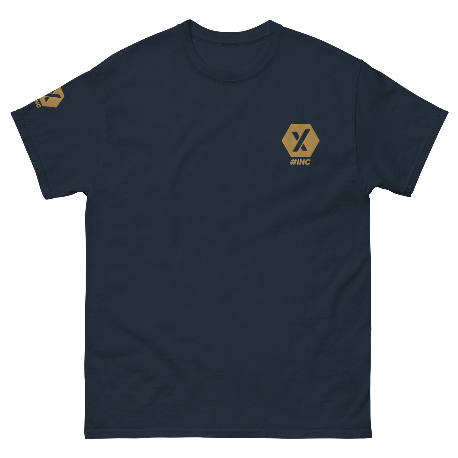 INC Gold - Premium Embroidered T Shirt - The Pulsican Store