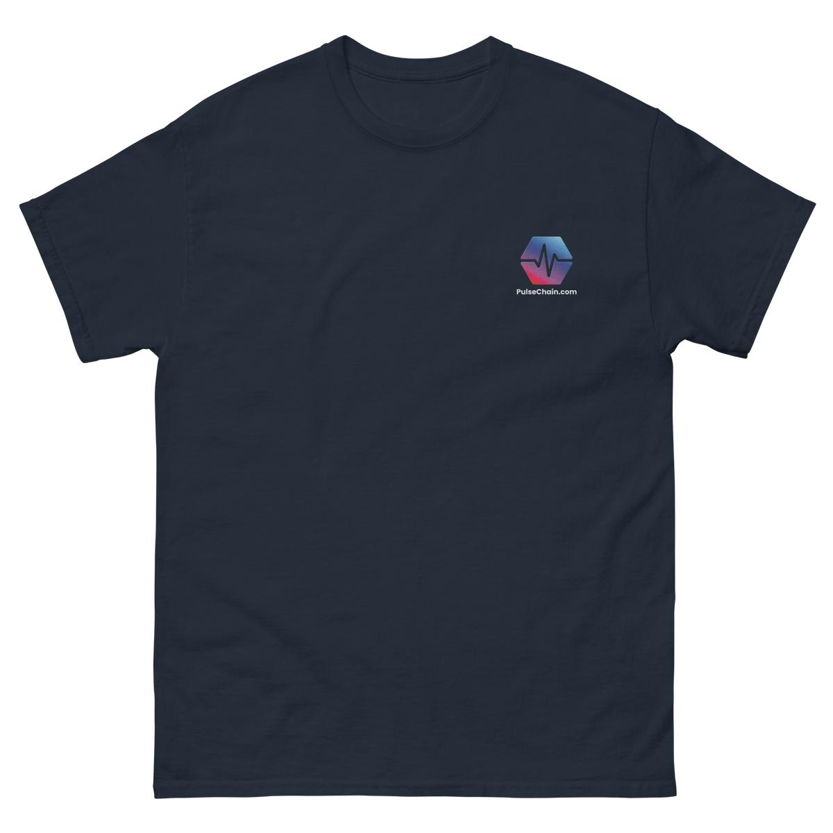 PulseChain - Premium Embroidered T Shirt - The Pulsican Store