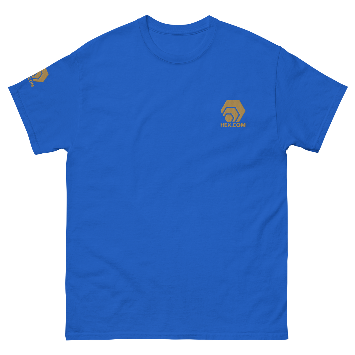 HEX Gold - Premium Embroidered T Shirt - The Pulsican Store