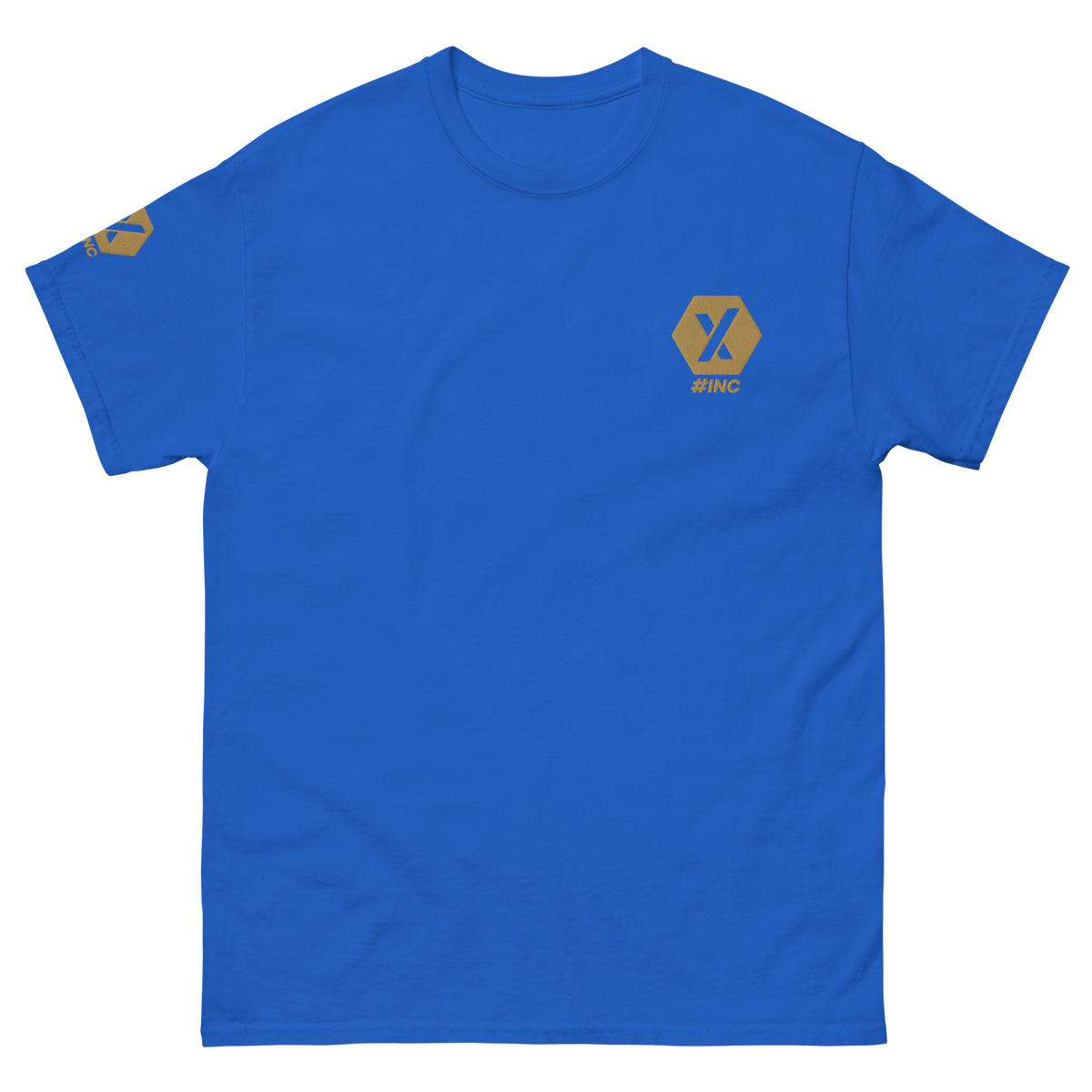 INC Gold - Premium Embroidered T Shirt - The Pulsican Store