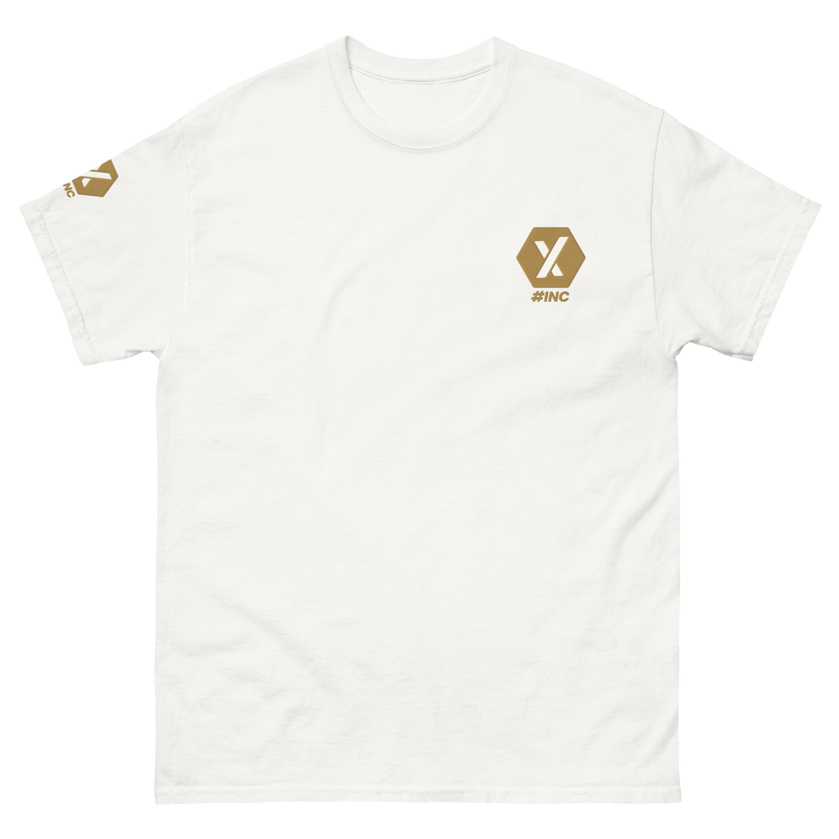 INC Gold - Premium Embroidered T Shirt - The Pulsican Store