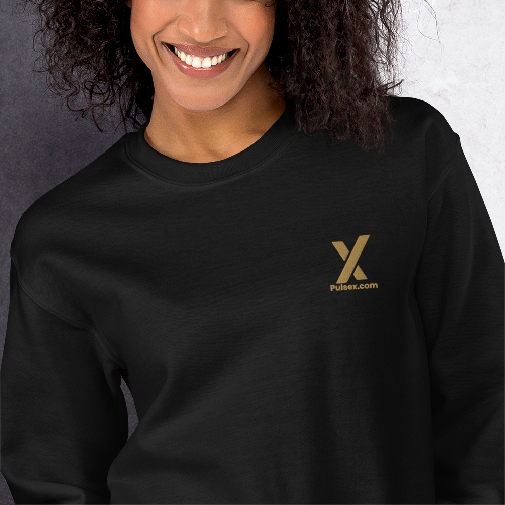 PulseX Gold - Premium Embroidered Sweatshirt - The Pulsican Store