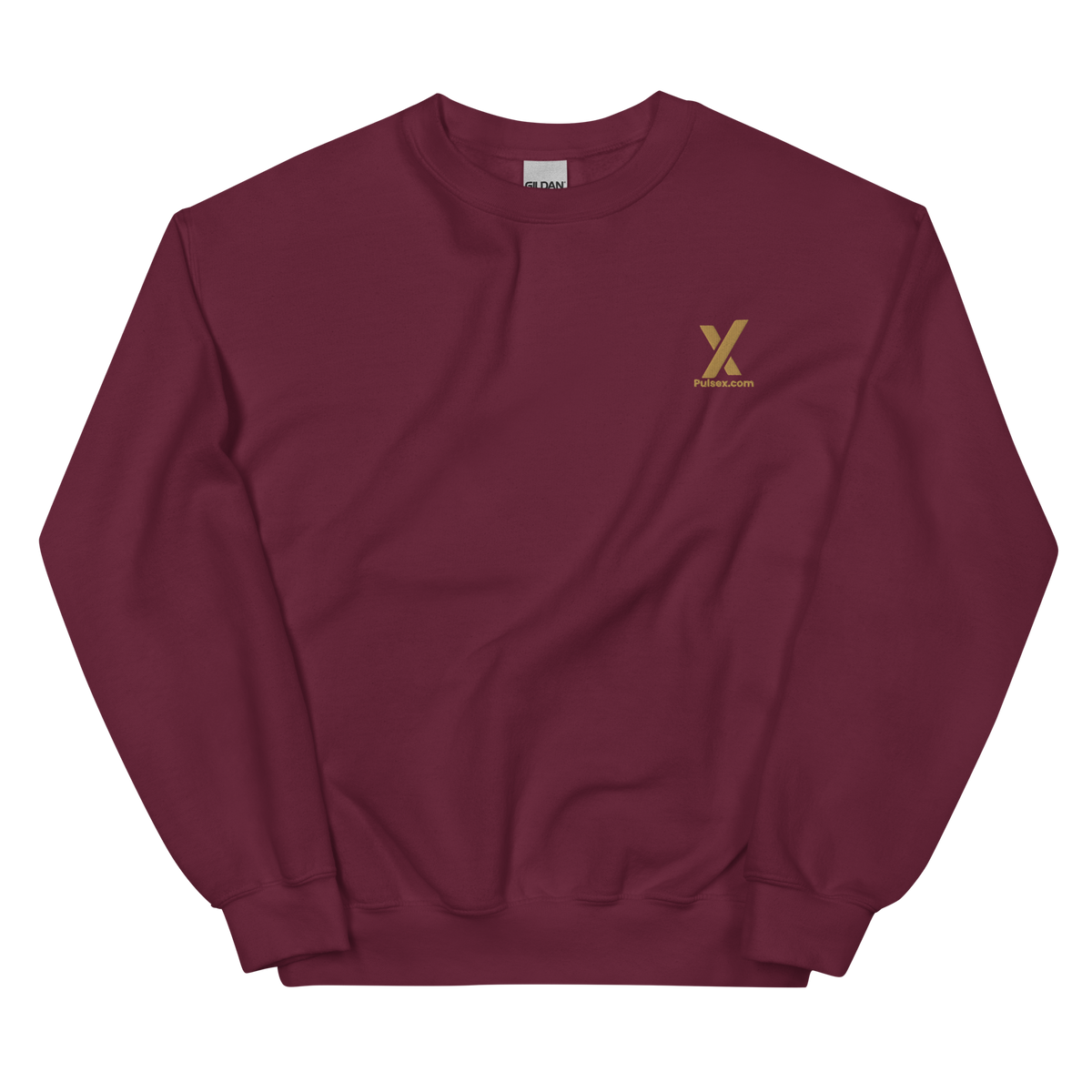 PulseX Gold - Premium Embroidered Sweatshirt - The Pulsican Store