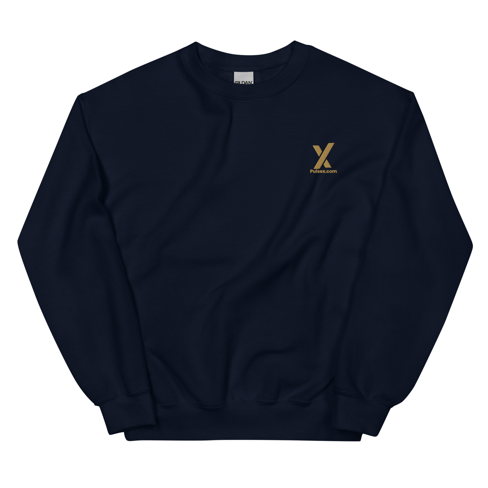 PulseX Gold - Premium Embroidered Sweatshirt - The Pulsican Store