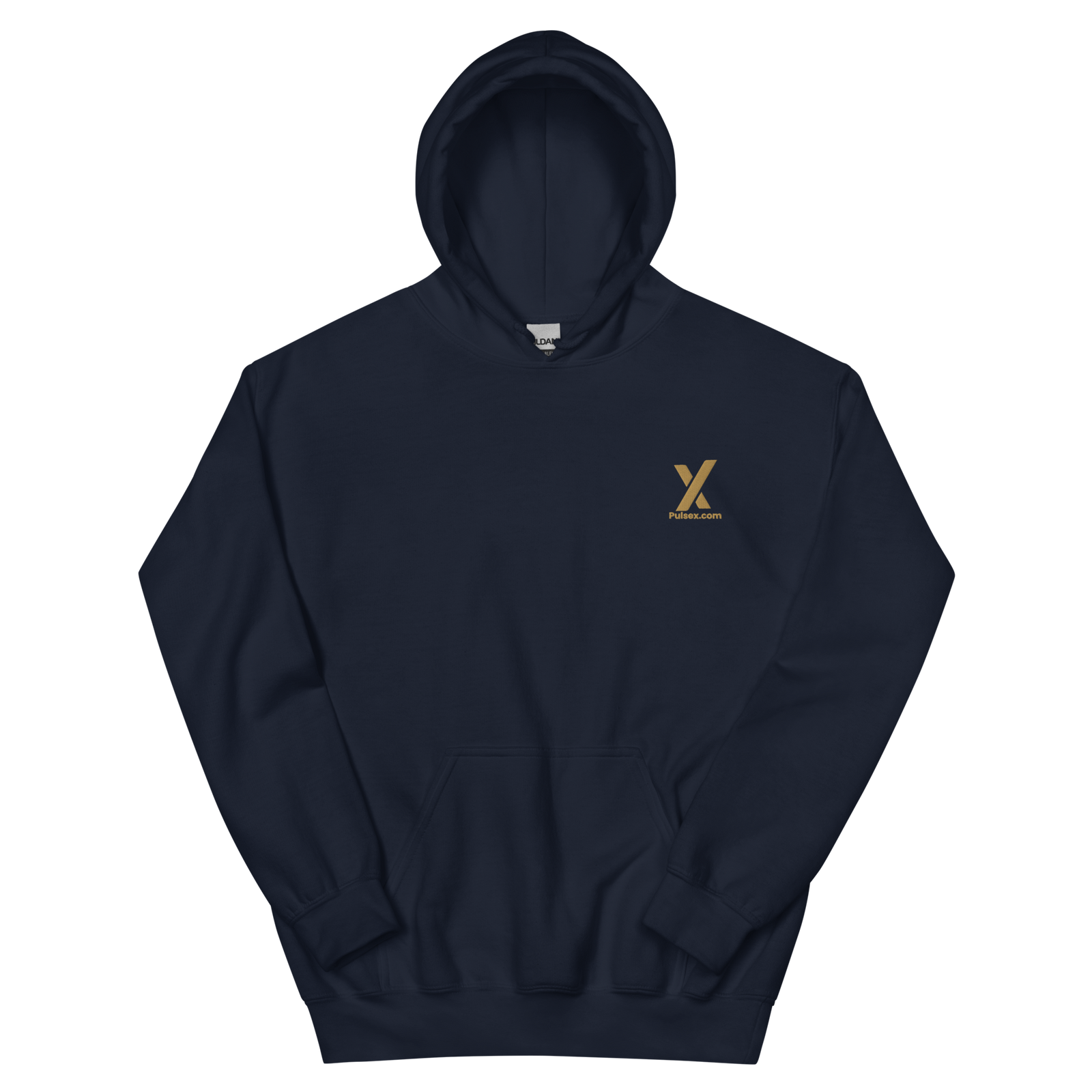 PulseX Gold - Premium Embroidered Hoodie - The Pulsican Store