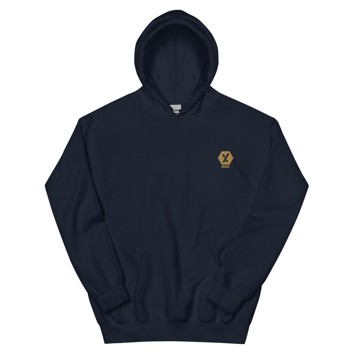 INC Gold - Premium Embroidered Hoodie - The Pulsican Store