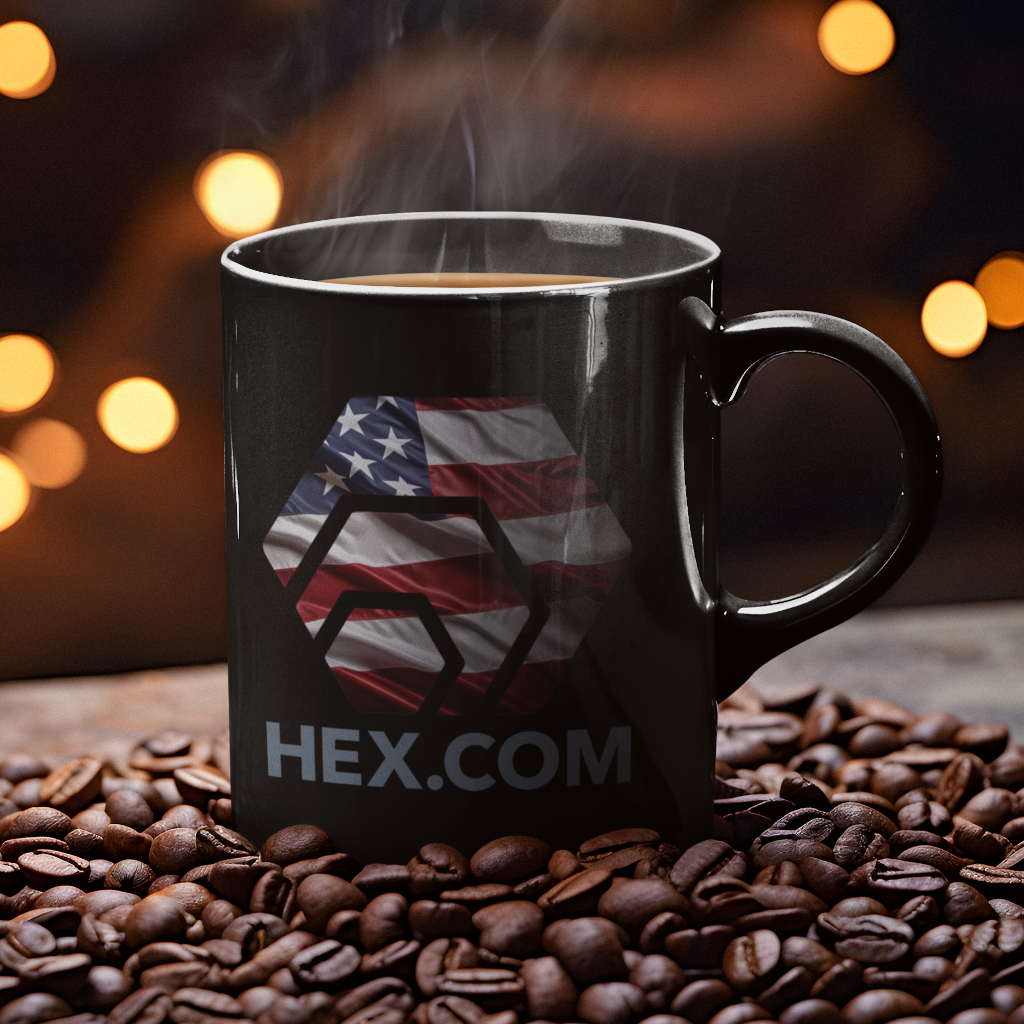 HEX USA - Black Mug
