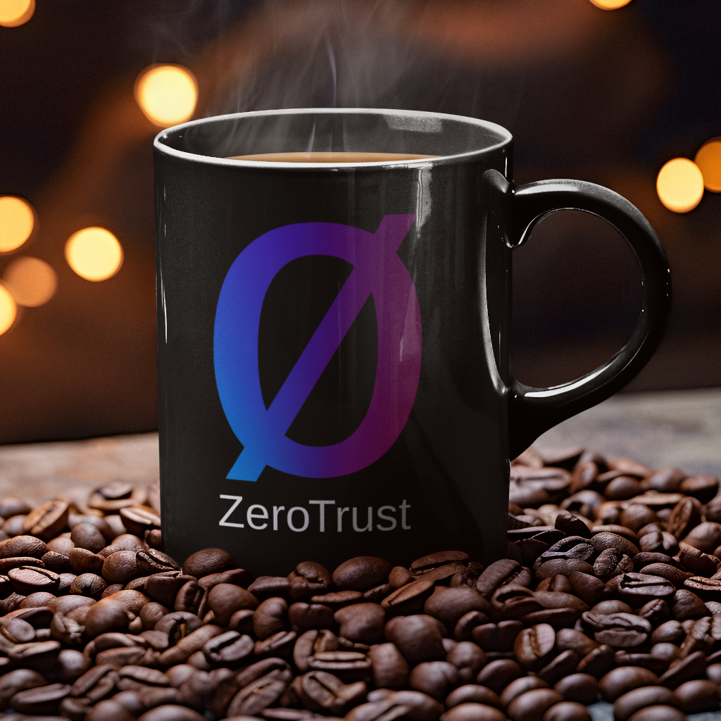 Zero Trust - Black Mug