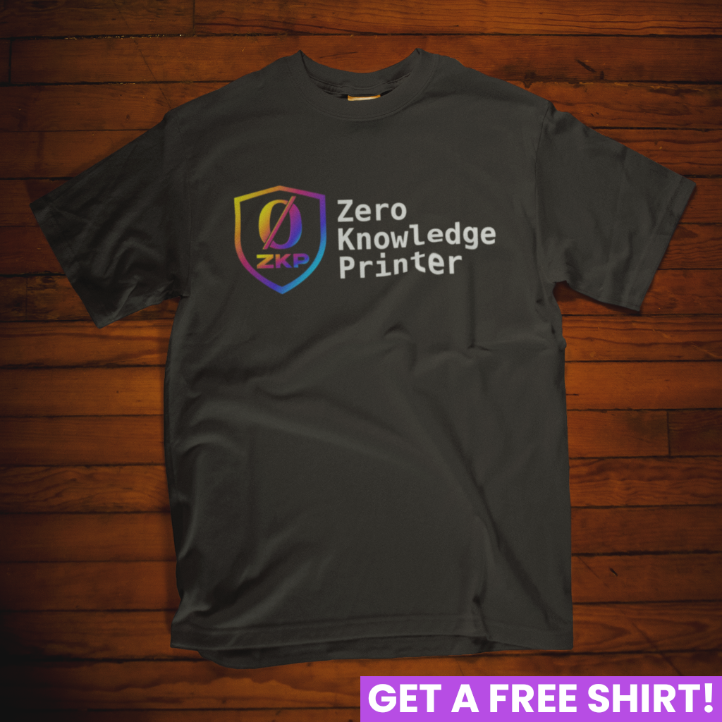 ZKP - FREE T Shirt